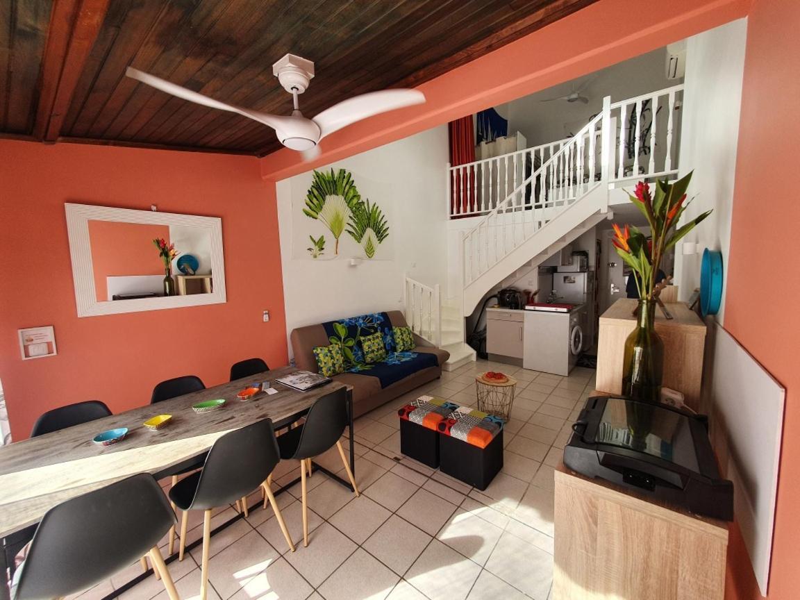 Appartement Ker-Eol Residence Canouan Sainte-Anne Avec Piscine المظهر الخارجي الصورة